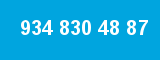 934 830 48 87 934 830 48 87